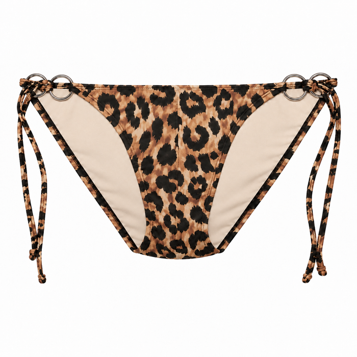 SIDE TIE BRIEF LEOPARD