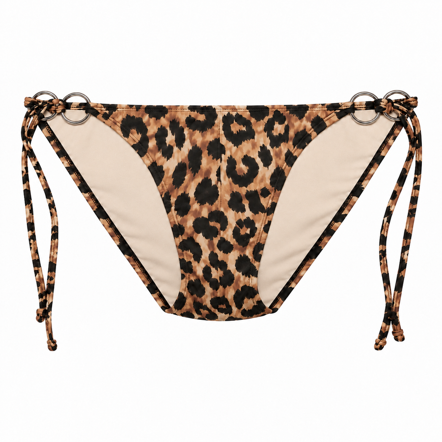 SIDE TIE BRIEF LEOPARD