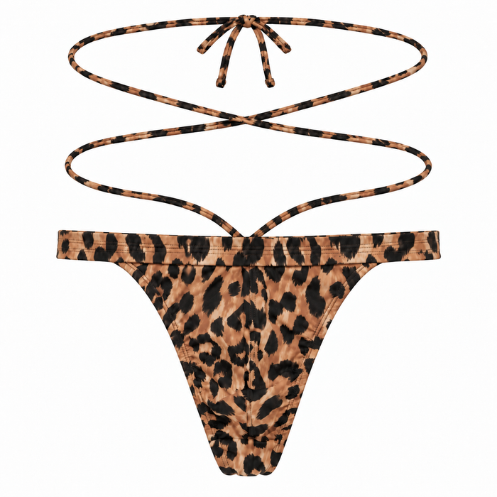TBACK THONG LEOPARD
