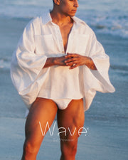 CAMISA WAVE / LINO BLANCO